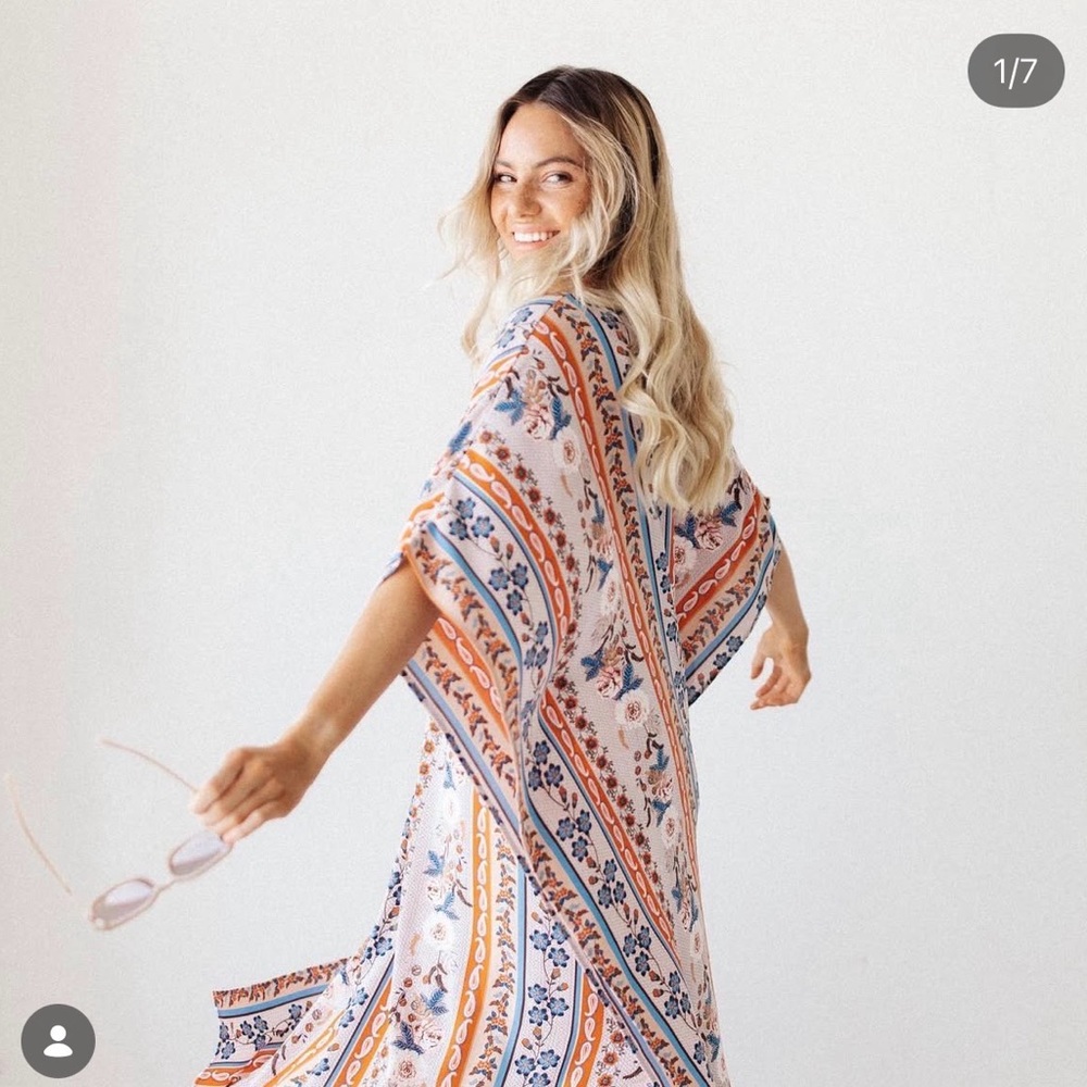 Floral Bohemian Maxi Dress